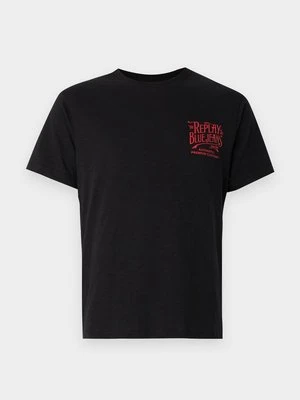 Zdjęcie produktu T-shirt z nadrukiem Replay czarny