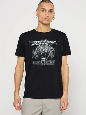 Zdjęcie produktu T-shirt z nadrukiem Replay czarny