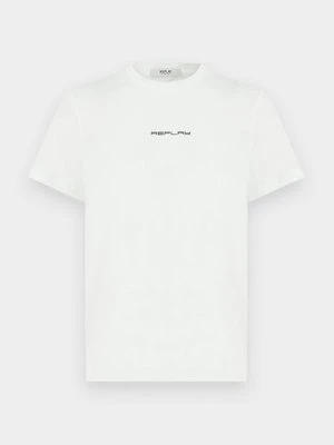 Zdjęcie produktu T-shirt z nadrukiem Replay biały