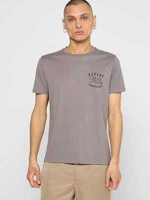 T-shirt z nadrukiem Replay