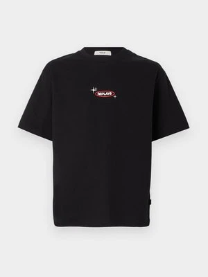 Zdjęcie produktu T-shirt z nadrukiem Replay czarny