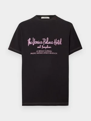 T-shirt z nadrukiem Replay
