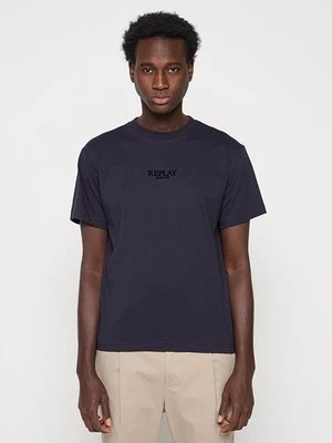 T-shirt z nadrukiem Replay