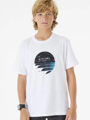 T-shirt z nadrukiem Rip Curl