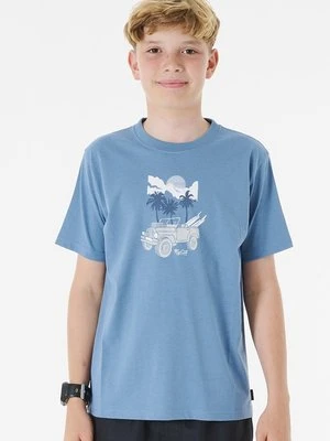 T-shirt z nadrukiem Rip Curl