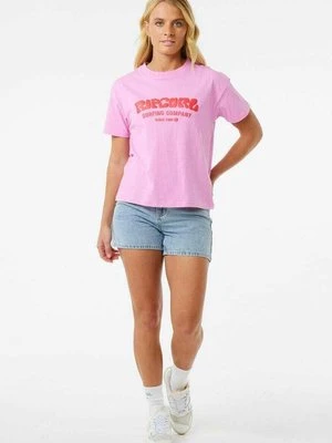 T-shirt z nadrukiem Rip Curl