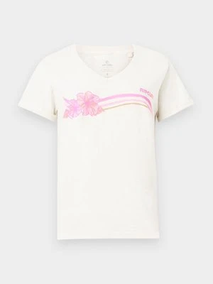 T-shirt z nadrukiem Rip Curl mleczny