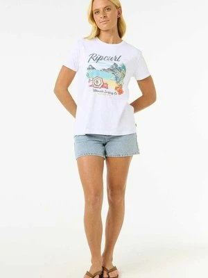 T-shirt z nadrukiem Rip Curl