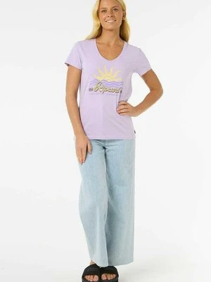 T-shirt z nadrukiem Rip Curl