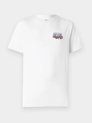 T-shirt z nadrukiem Rip Curl biały