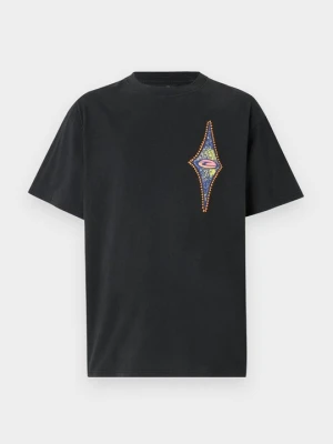 T-shirt z nadrukiem Rip Curl czarny