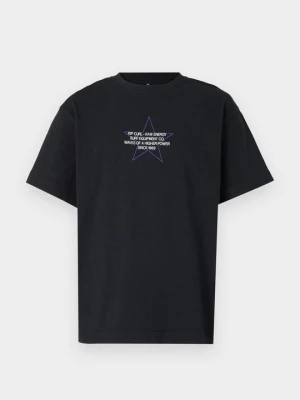T-shirt z nadrukiem Rip Curl czarny