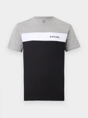 T-shirt z nadrukiem Rip Curl czarny