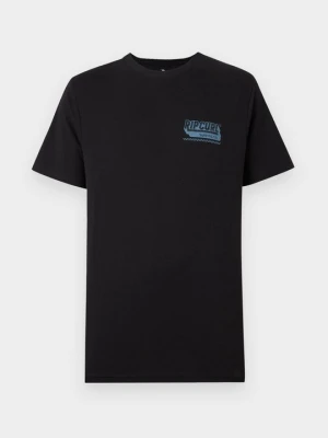 T-shirt z nadrukiem Rip Curl czarny