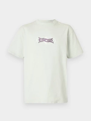 T-shirt z nadrukiem Rip Curl miętowy