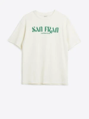 T-shirt z nadrukiem River Island