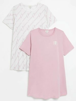 T-shirt z nadrukiem River Island