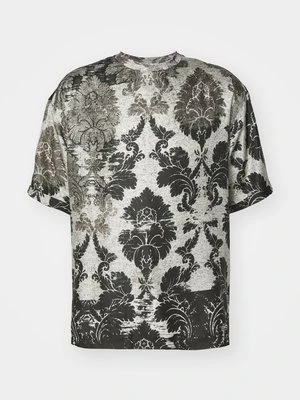 T-shirt z nadrukiem Roberto Cavalli