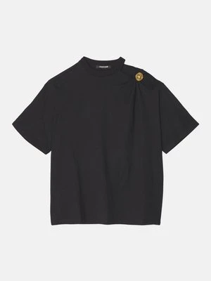T-shirt z nadrukiem Roberto Cavalli