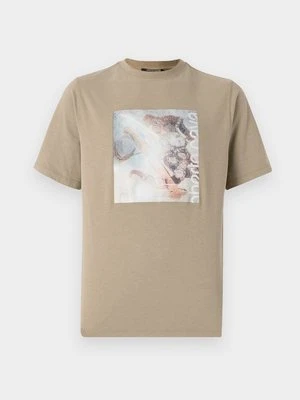 T-shirt z nadrukiem Roberto Cavalli