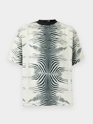 T-shirt z nadrukiem Roberto Cavalli