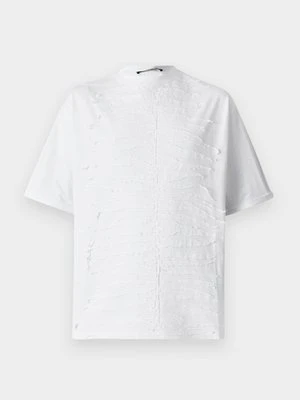 T-shirt z nadrukiem Roberto Cavalli