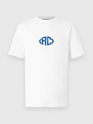 T-shirt z nadrukiem Roberto Cavalli