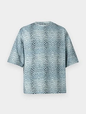 T-shirt z nadrukiem Roberto Cavalli