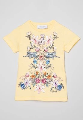 T-shirt z nadrukiem Roberto Cavalli Junior