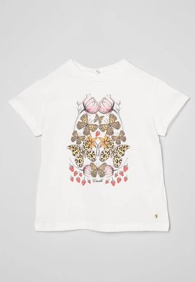 T-shirt z nadrukiem Roberto Cavalli Junior