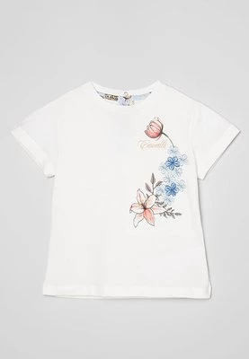 T-shirt z nadrukiem Roberto Cavalli Junior