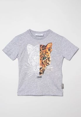 T-shirt z nadrukiem Roberto Cavalli Junior