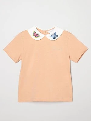 T-shirt z nadrukiem Roberto Cavalli Junior