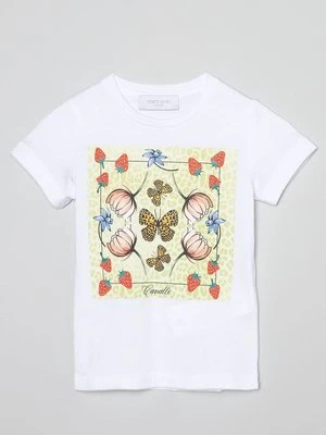 Zdjęcie produktu T-shirt z nadrukiem Roberto Cavalli Junior