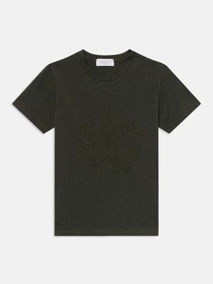 T-shirt z nadrukiem Roberto Cavalli Junior