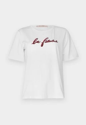 T-shirt z nadrukiem Rue de Femme