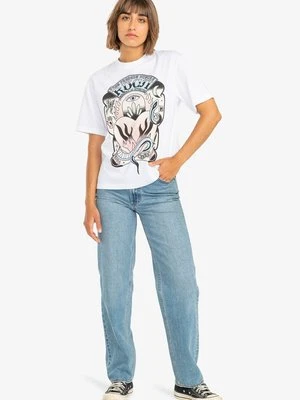 T-shirt z nadrukiem RVCA
