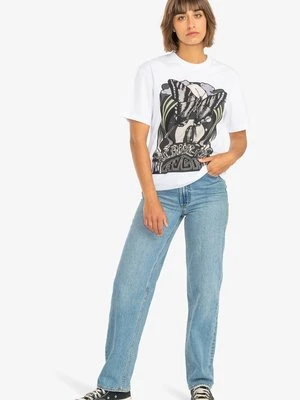 T-shirt z nadrukiem RVCA