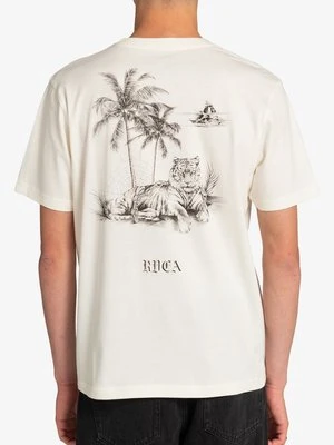 T-shirt z nadrukiem RVCA