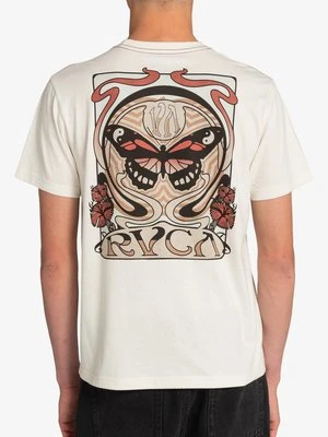 T-shirt z nadrukiem RVCA
