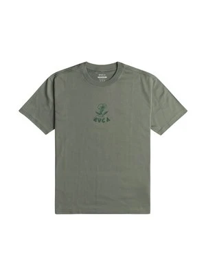 T-shirt z nadrukiem RVCA