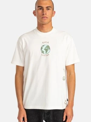 T-shirt z nadrukiem RVCA