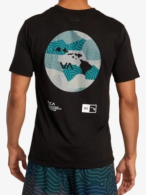 T-shirt z nadrukiem RVCA