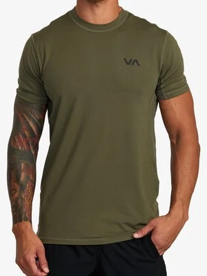 T-shirt z nadrukiem RVCA