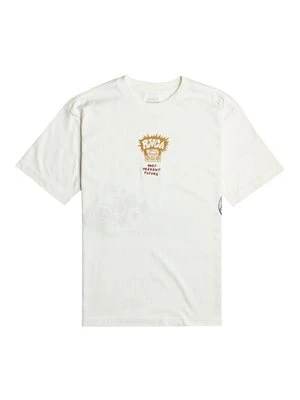 T-shirt z nadrukiem RVCA
