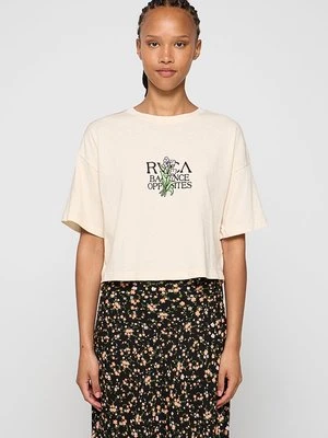T-shirt z nadrukiem RVCA