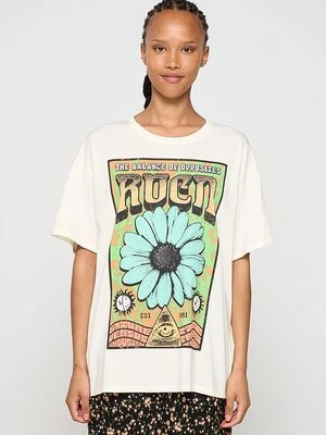 T-shirt z nadrukiem RVCA