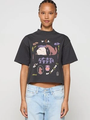 T-shirt z nadrukiem RVCA