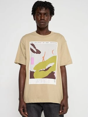 T-shirt z nadrukiem RVCA