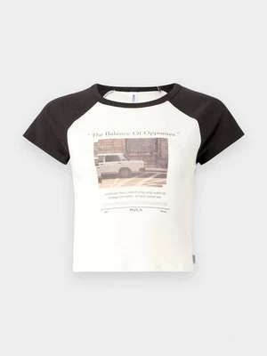 T-shirt z nadrukiem RVCA